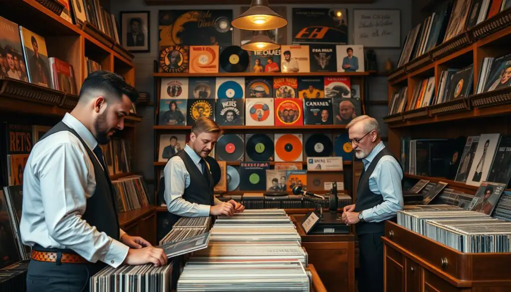 Professional vinyl record appraisers