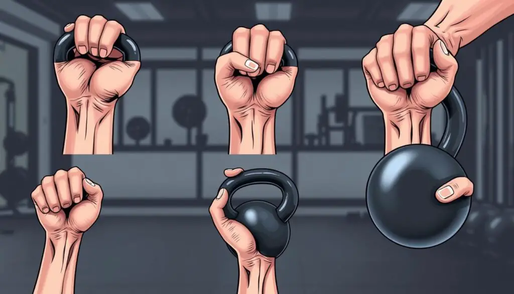 kettlebell grip techniques