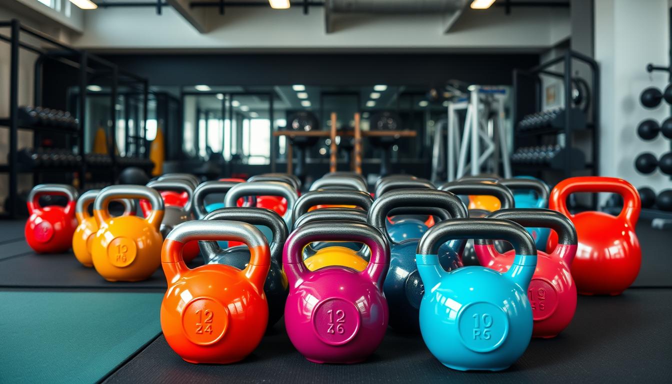 kettlebells