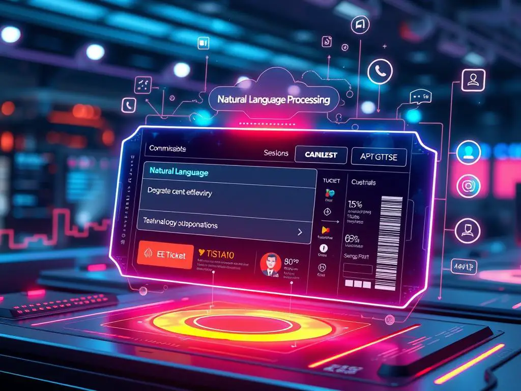 natural language processing for ticketing